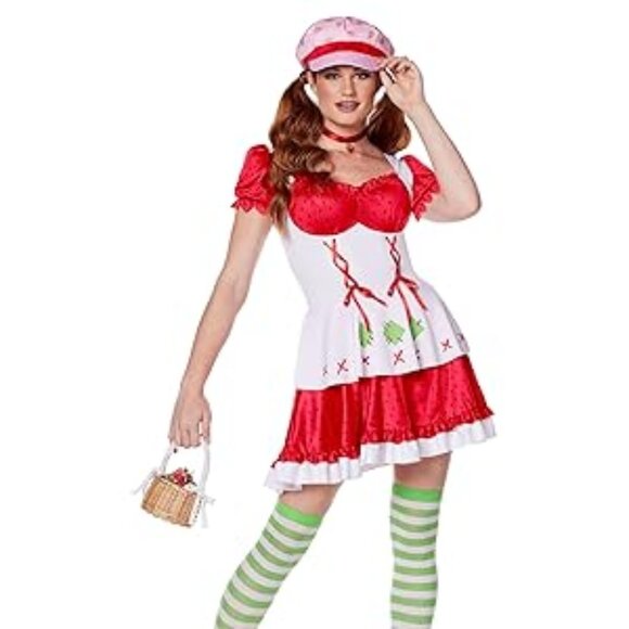 Adult Strawberry Shortcake Costume -- Spirit Halloween - Picture 1 of 1